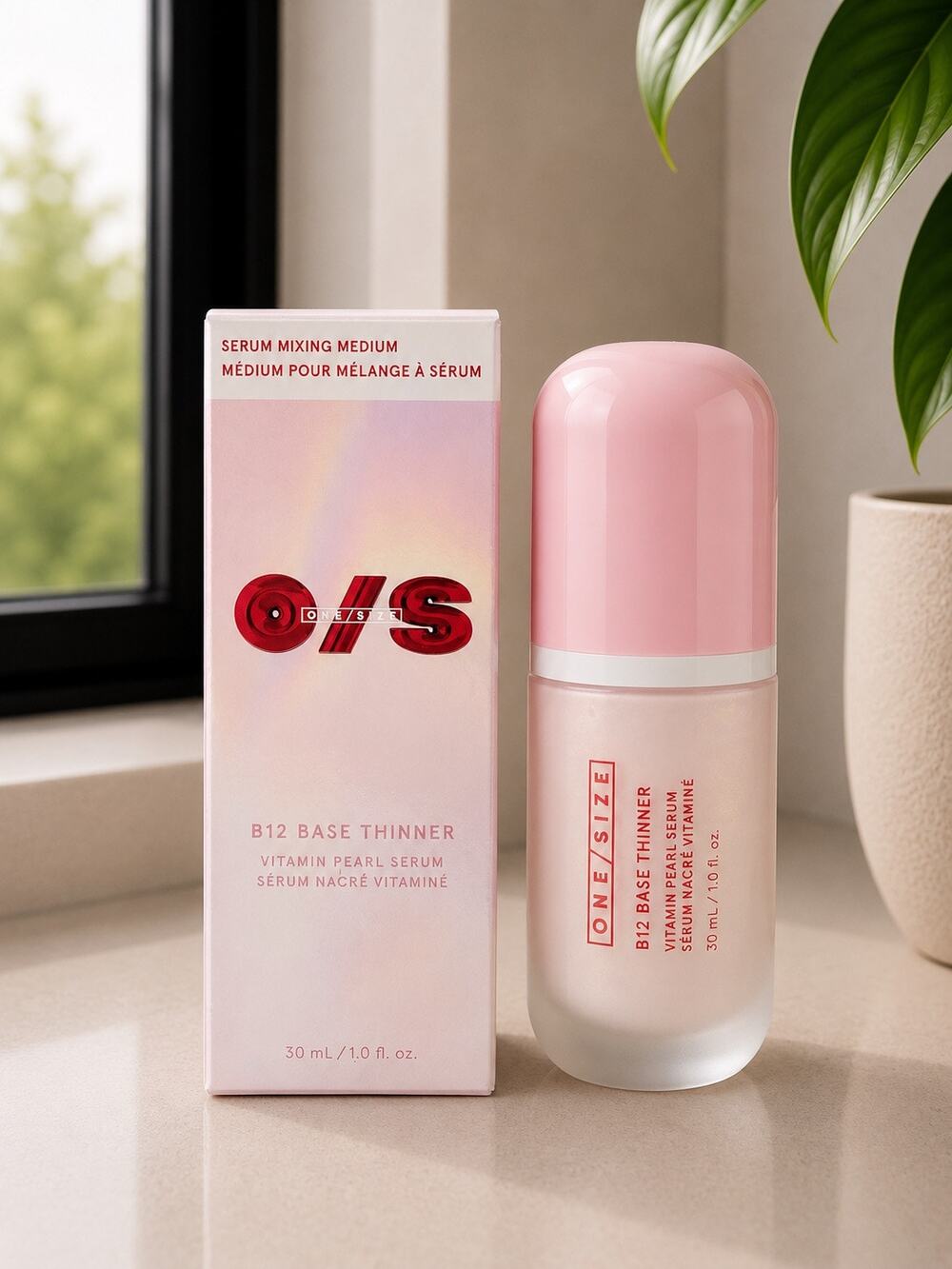 $36 New ONE/SIZE B12 Base Thinner Vitamin Pearl Serum 30mL